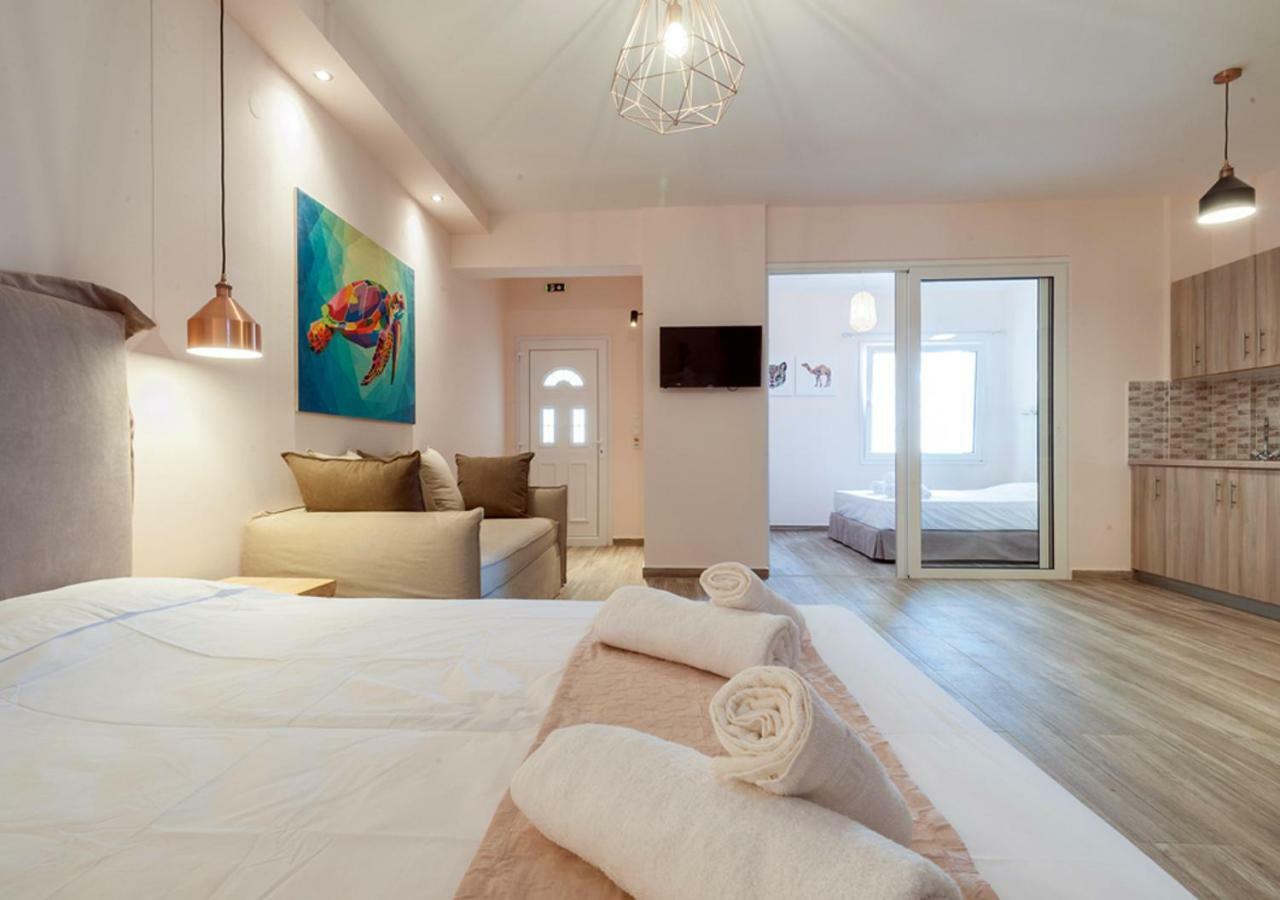 Iliovasilema Aparthotel Plati  Ngoại thất bức ảnh